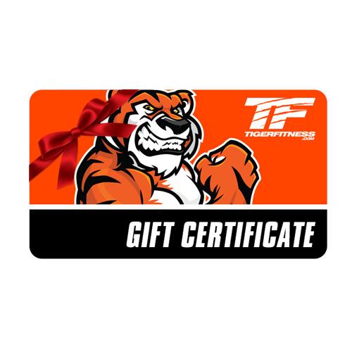 Buy $50 Gift Card Get $10 Free - Tiger Fitness