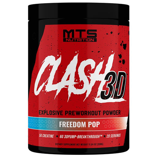 Clash-3D Explosive Preworkout Powder - MTS Nutrition - Tiger Fitness