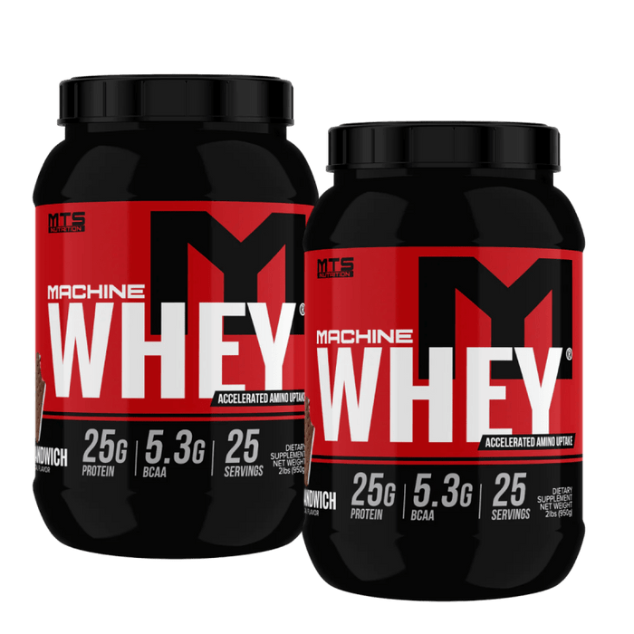 Machine Whey® Premium Whey Protein Powder 4LB Bundle - MTS Nutrition - Tiger Fitness