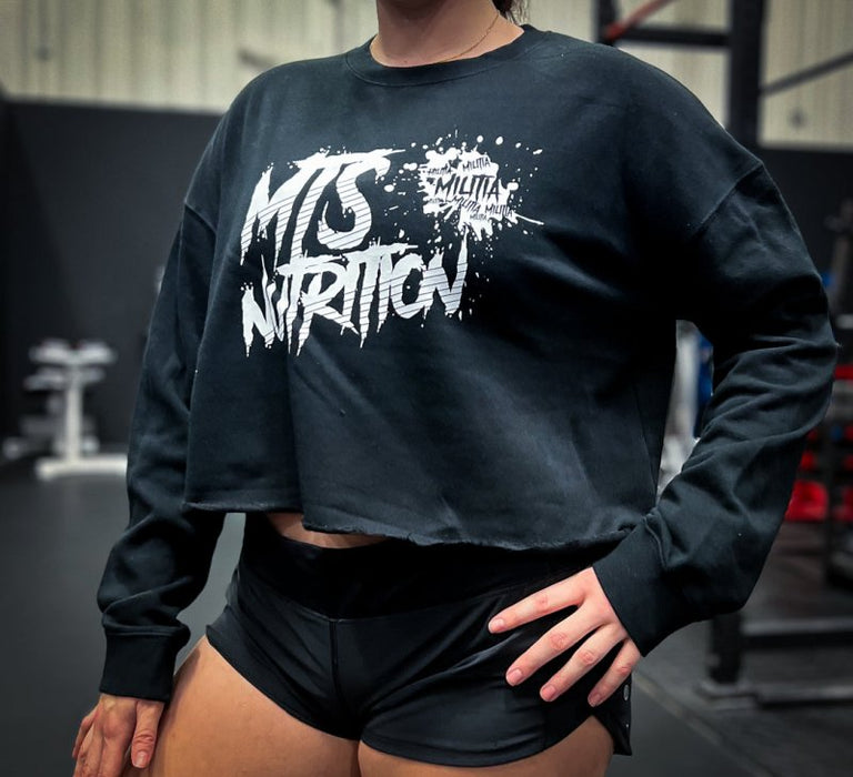MTS Militia Cropped Crewneck - MTS Nutrition - Tiger Fitness