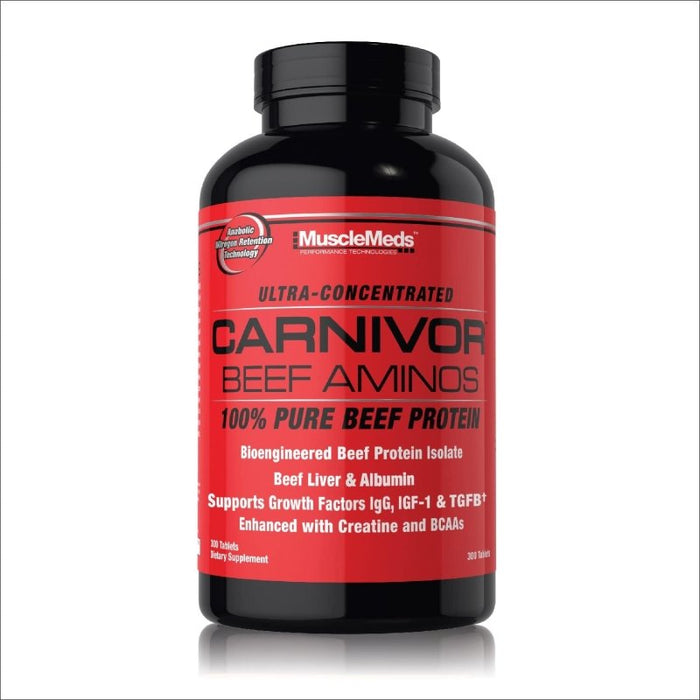 Carnivor 100% Beef Aminos - MuscleMeds - Tiger Fitness