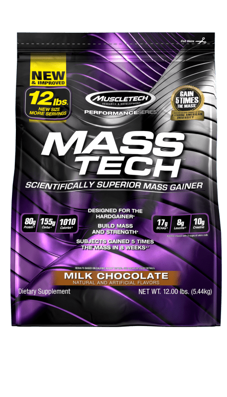 Mass Tech by MuscleTech | High Calorie Mass Gainer — Tiger Fitness