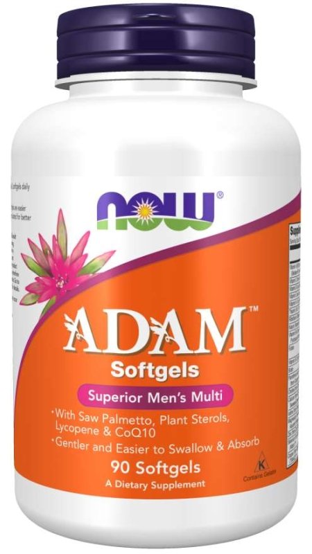 Adam Multivitamin - NOW Foods - Tiger Fitness