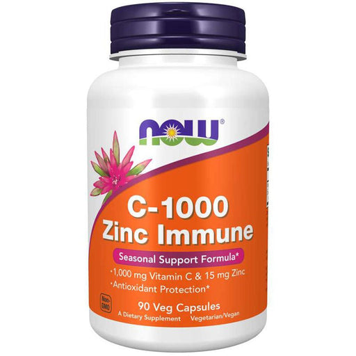 C-1000 Zinc Immune - NOW Foods - Tiger Fitness