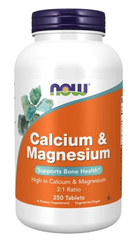 Calcium & Magnesium - NOW Foods - Tiger Fitness