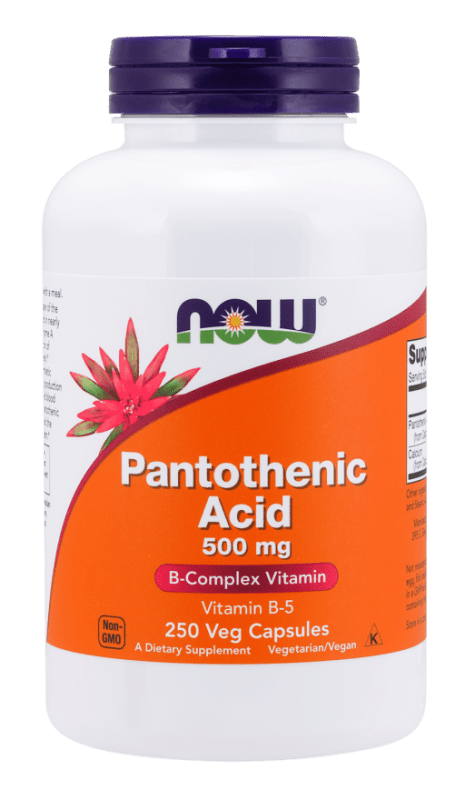 Pantothenic Acid 500mg - NOW Foods - Tiger Fitness