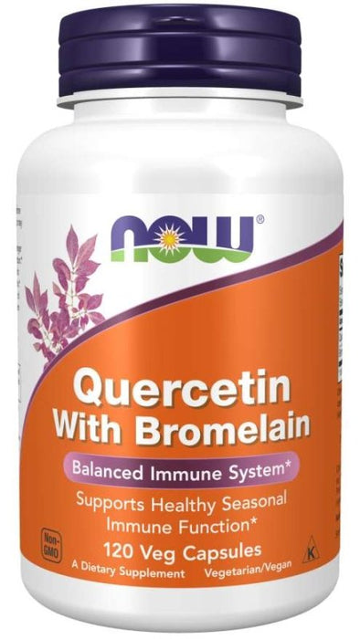 Quercetin with Bromelain - NOW Foods - Tiger Fitness