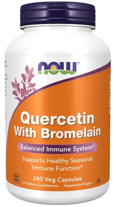 Quercetin with Bromelain - NOW Foods - Tiger Fitness