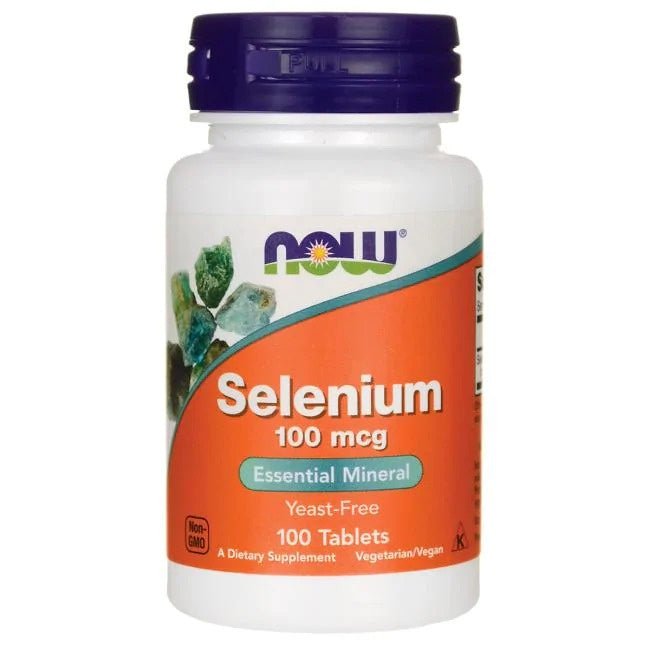 Selenium 100mcg - NOW Foods - Tiger Fitness