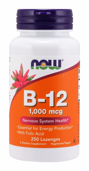Vitamin B-12 - NOW Foods - Tiger Fitness