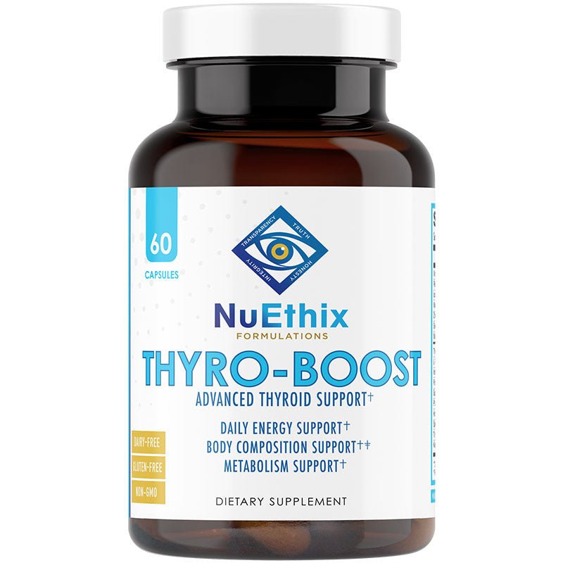 NuEthix Formulations Thyro-Boost – Thyroid, Metabolism & Energy Support Supplement 60 Capsules