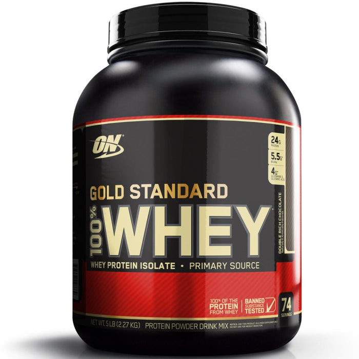 Optimum Nutrition, Gold Standard 100% Whey Protein Powder, Double Rich  Chocolate, 10 lb, 149 Servings 