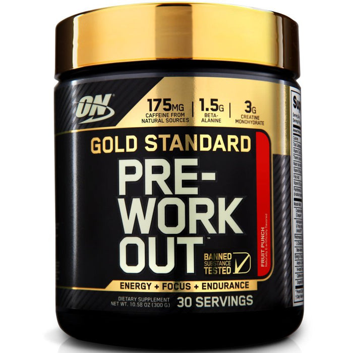 ON Gold Standard Pre-Workout - Optimum Nutrition - Tiger Fitness