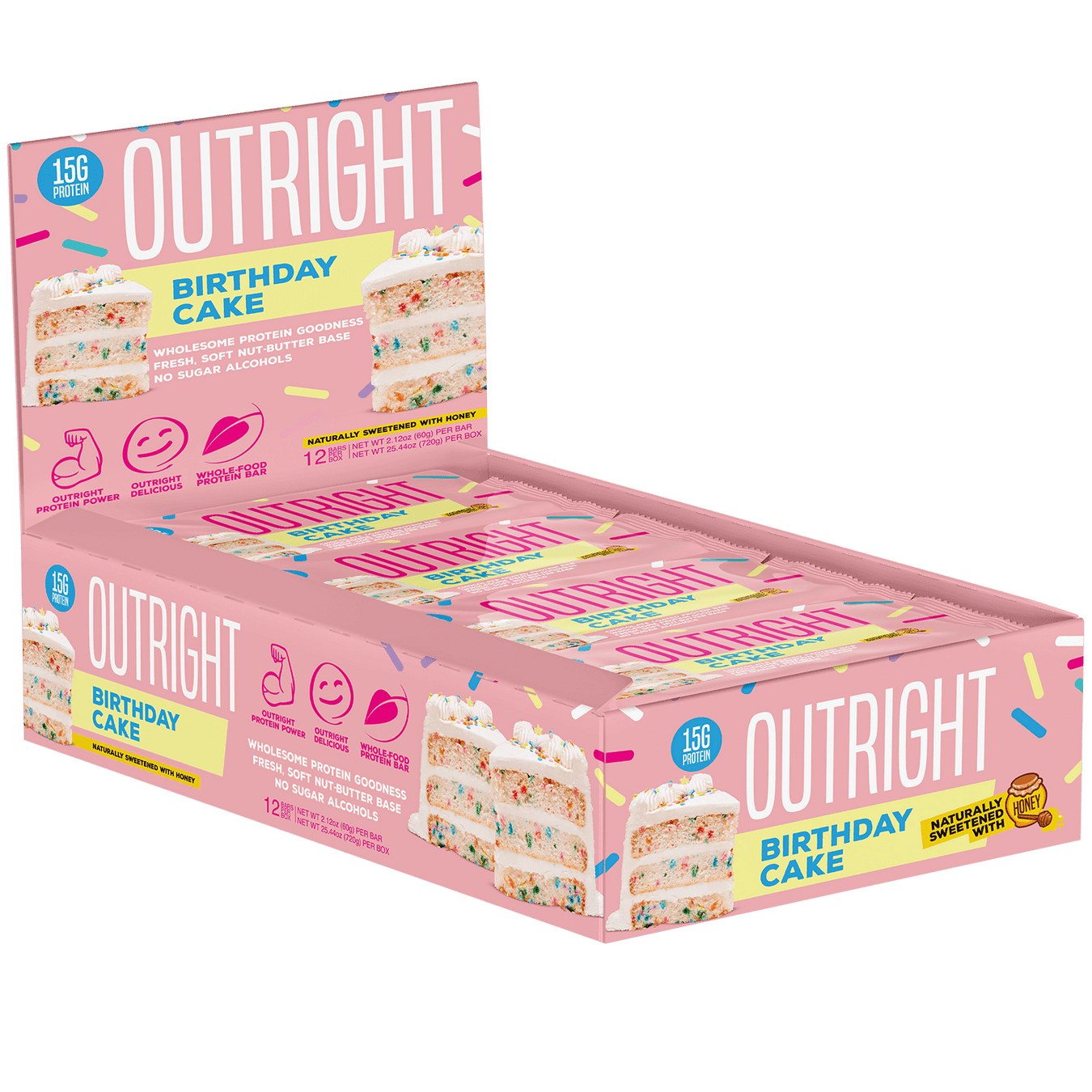 Outright Bar® Real Whole Food Protein Bar 10.00% Off Auto renew - Tiger Fitness
