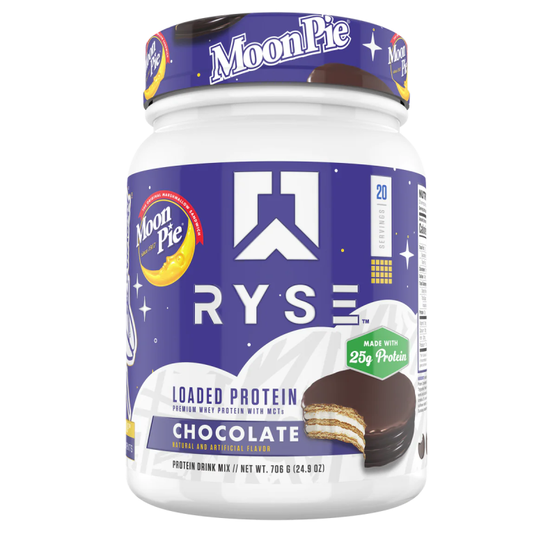 RYSE, Loaded Protein, Chocolate Cookie Blast
