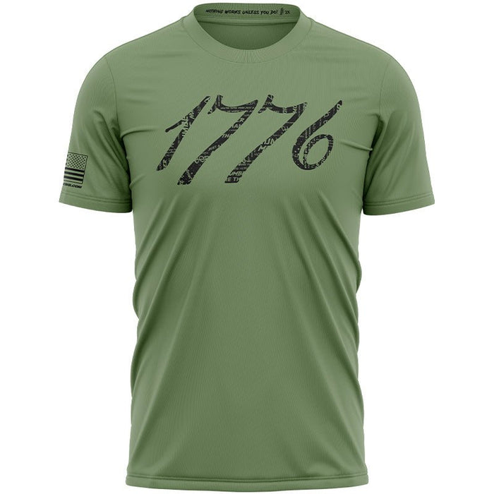 1776 TF TigerDry T-Shirt - Tiger Fitness - Tiger Fitness