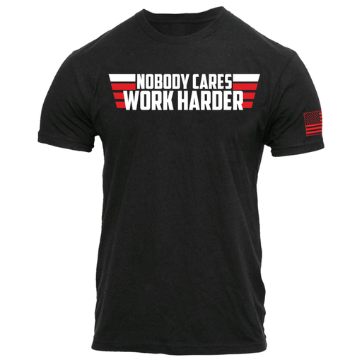 Nobody Cares Work Harder T-Shirt - Tiger Fitness - Tiger Fitness