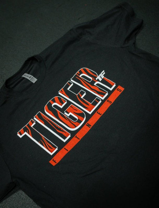 TF Stripes Black Friday T-Shirt - Tiger Fitness - Tiger Fitness