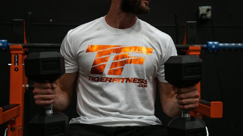 Tiger Fitness Orange Foil T-Shirt - Tiger Fitness - Tiger Fitness